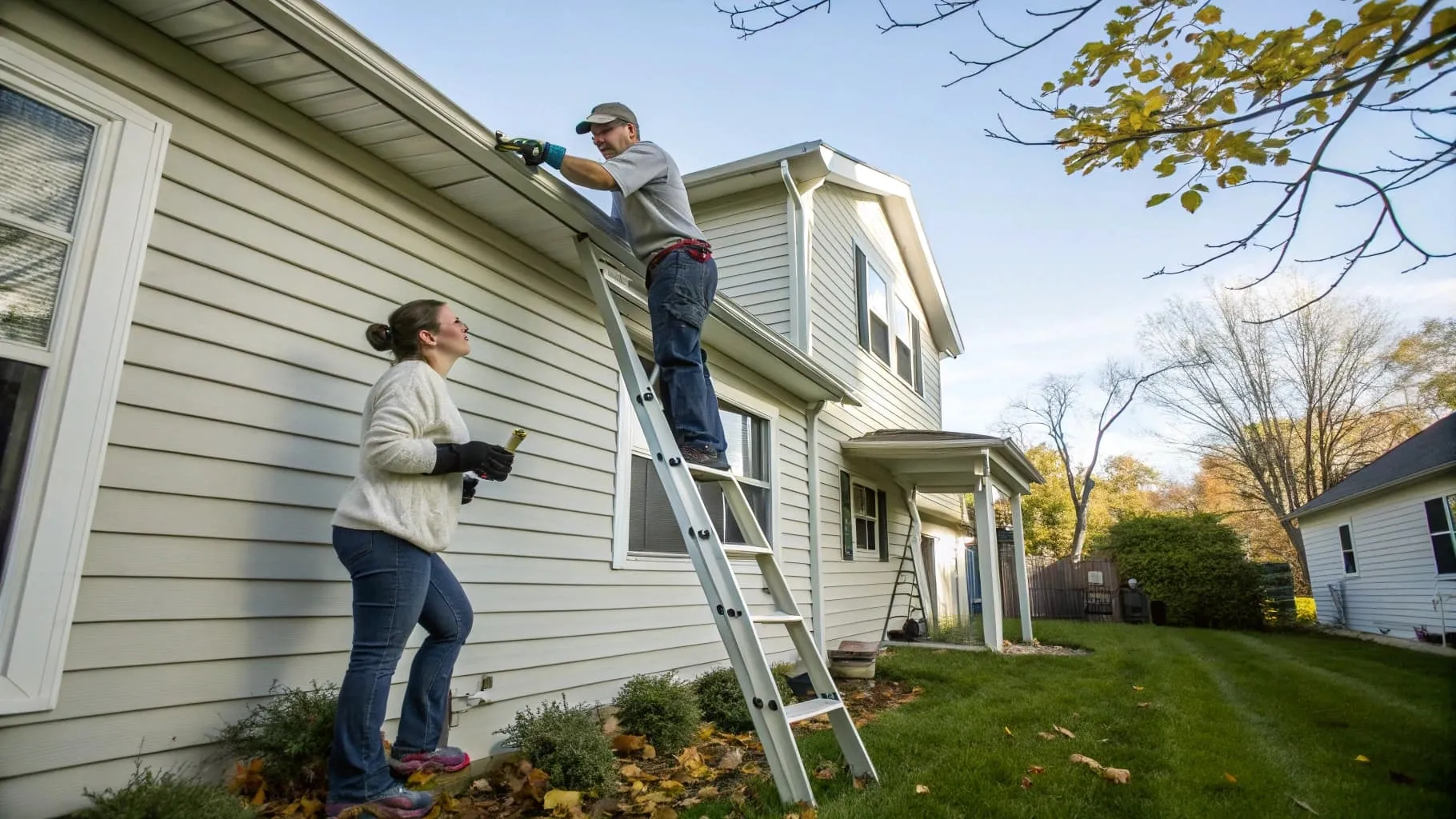 Gutter Cleaning Safety 101: Protect Yourself While You Work
