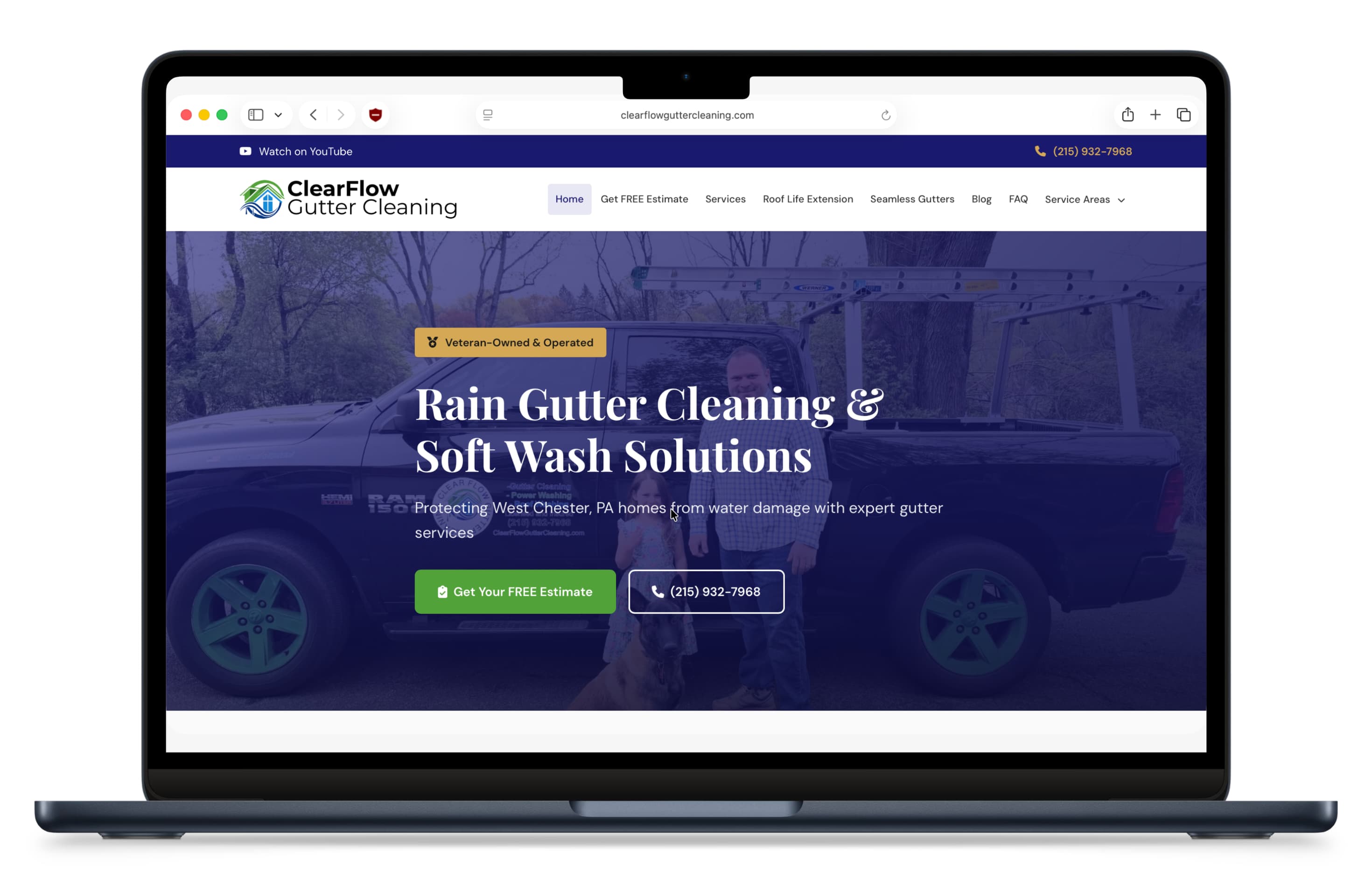 ClearFlow Gutter Cleaning Launches a Faster, Simpler Website Built for Easy Quotes
