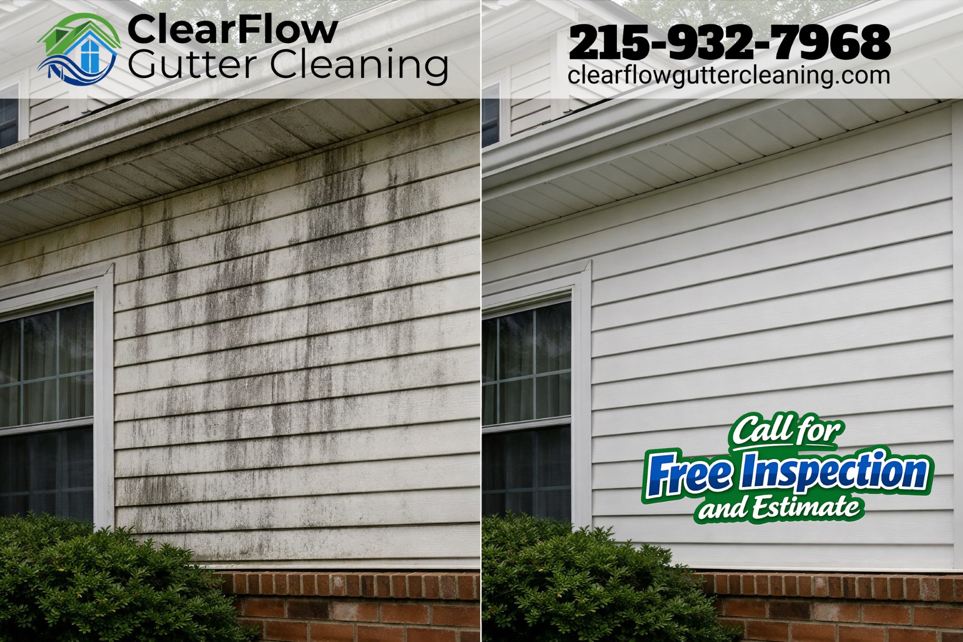 Why Chester County Homeowners Are Combining Gutter Cleaning With Soft Washing (And Why You Should Too)