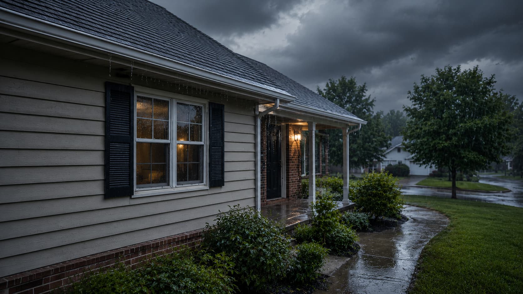What Happens to Your Gutters During a Heavy Summer Thunderstorm
