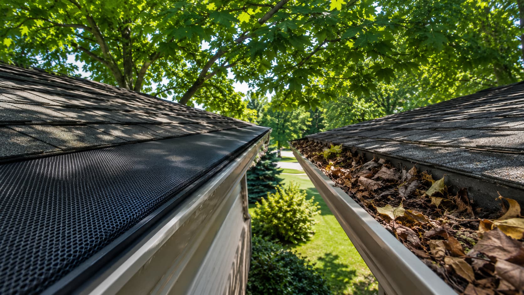 Gutter Guards vs. Regular Cleaning: What Chester County Homeowners Need to Know
